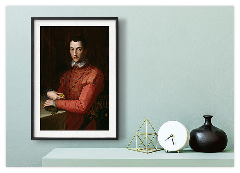 Francesco de’ Medici Portrait - Ölgemälde Kunstdruck